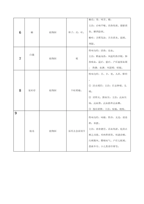 中药学通论大作业完成版