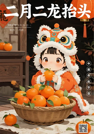 二月初二龙抬头海报5