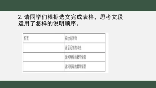 八年级下册语文第二单元 写作：说明的顺序 课件（共25张PPT）