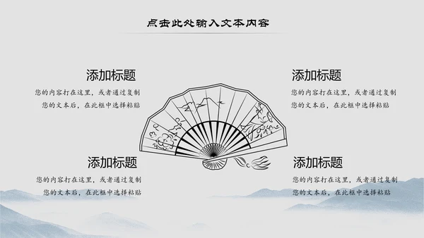 中国风中国茶道文化茶叶知识ppt模板
