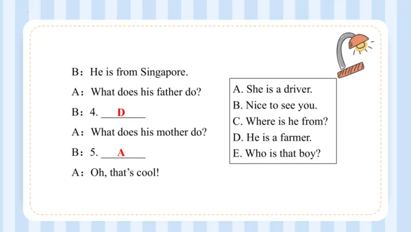 Unit 1This is my new friend Lesson 5-Lesson 6 课件(共