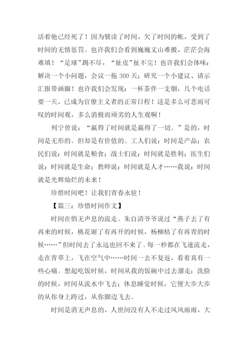 珍惜时间作文800字.docx