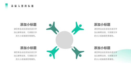 绿色场景图文领导力培训PPT模板