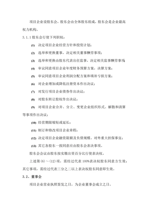 PPP综合项目公司组建专项方案.docx