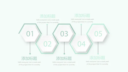 绿色小清新护士长年年终总结动态PPT