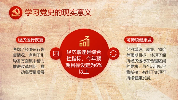 红色革命党支部党史学习教育动态PPT模板
