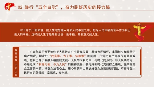 书写为中国式现代化挺膺担当的青春篇章ppt