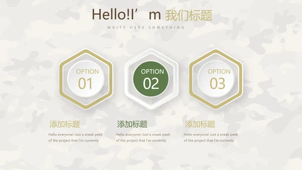武警个人能力评测动态PPT