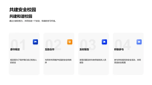 安全防护讲座PPT模板