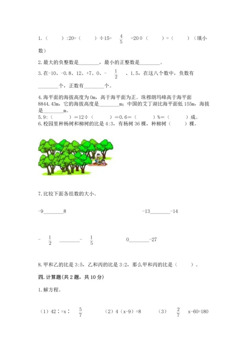 最新人教版六年级下册数学期末测试卷【典型题】.docx