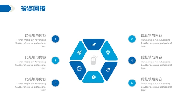 白色简约商务企业管理通用PPT模板