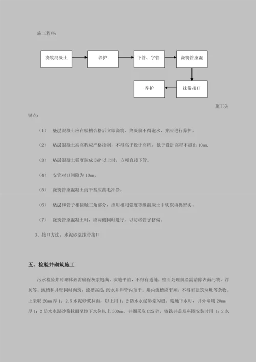 市政污水管网综合项目施工组织设计.docx