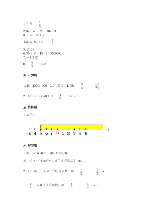 北师大版小学数学六年级下册期末检测试题附参考答案【b卷】.docx