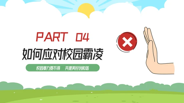 拒绝校园霸凌预防侵害主题班会