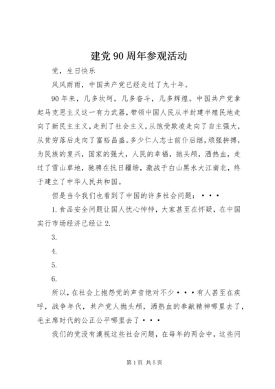 建党90周年参观活动 (2).docx