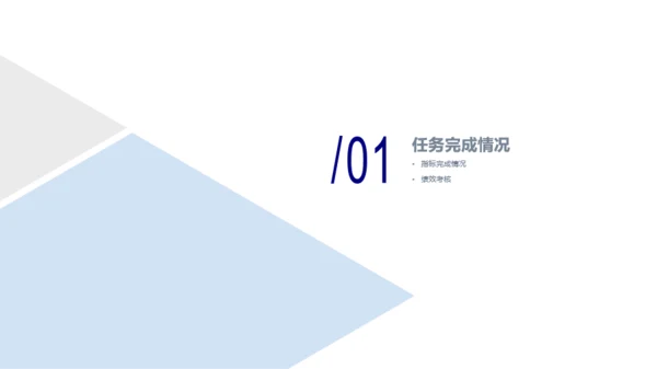 蓝色科技医疗医院年终工作总结PPT模板