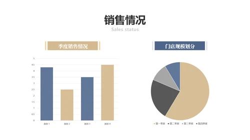 简约商务风总结工作述职汇报