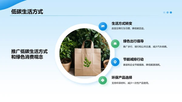 蓝色摄影风全球气候变化与应对措施研究报告PPT模板