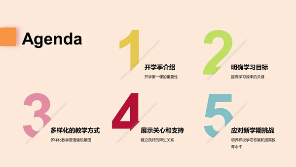 黄色插画开学第一课培训课件PPT模板