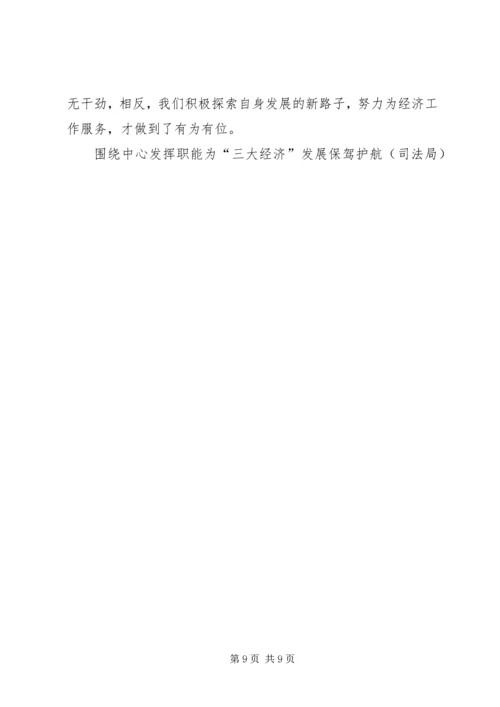 围绕中心发挥职能为“三大经济”发展保驾护航（司法局） (3).docx