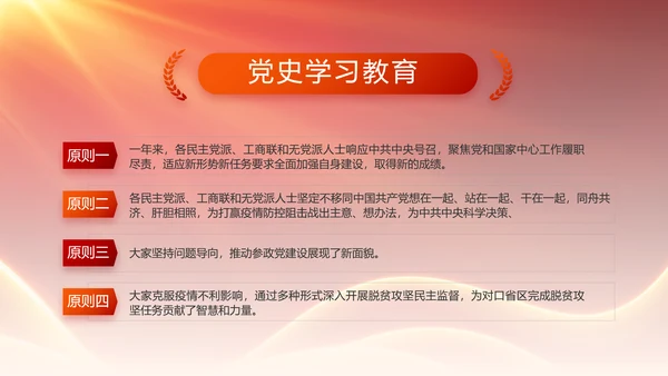 党支部党员大会年终工作总结动态PPT