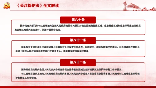 长江保护法通用PPT课件模板