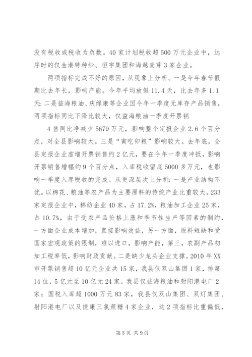 XX年一季度经济运行情况分析报告 (3).docx