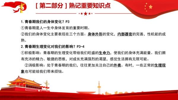 第1课  青春的邀约   复习课件