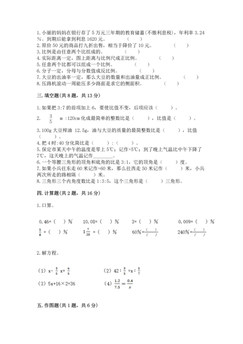 小升初数学期末测试卷带答案.docx