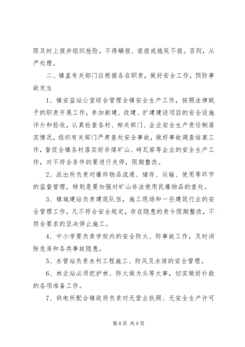 乡镇安全生产责任书范本.docx