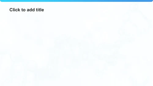 蓝色科技风医疗行业工作总结PPT主题