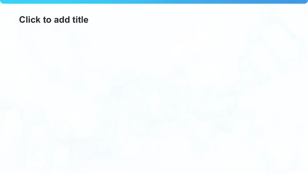 蓝色科技风医疗行业工作总结PPT主题