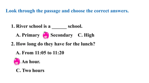 外研版九下Module 2 Unit 2 What do I like best about sch