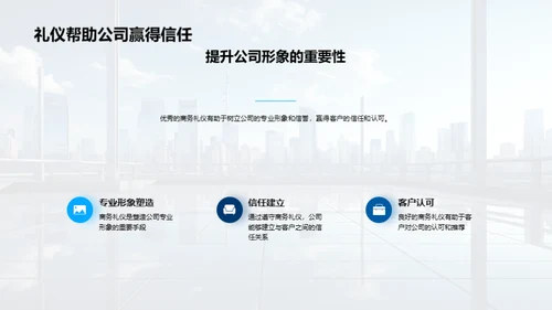 礼仪引领房产销售