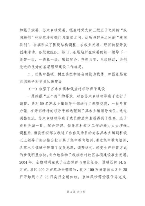 基层组织建设工作汇报(1).docx