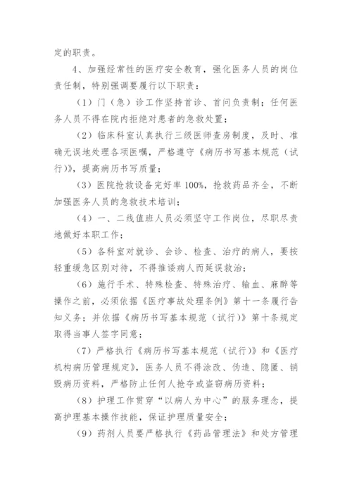 医院安全管理工作应急预案.docx