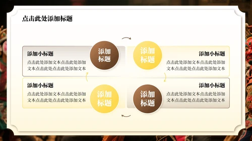 黄色传统文化傩戏实景介绍主题PPT模板