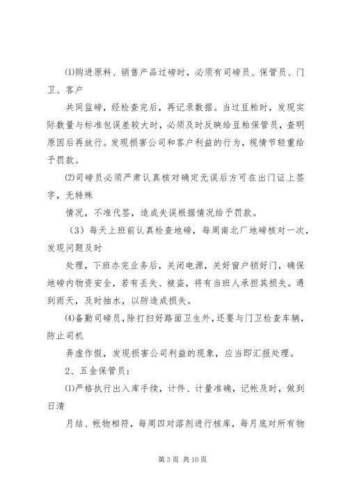 仓储物资管理制度.docx