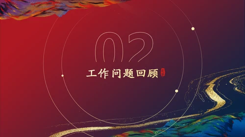 新起点新跨越老虎国潮中国风通用PPT模板