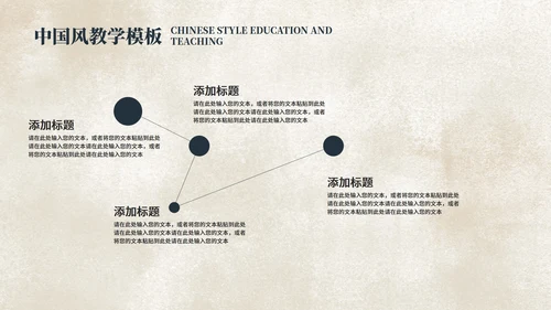 黄色中国风国学传统文化PPT模板