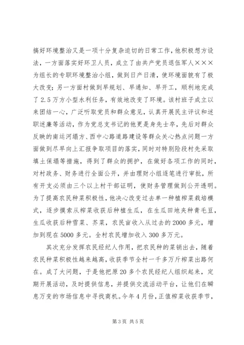 村党总支书记先进个人申报材料.docx