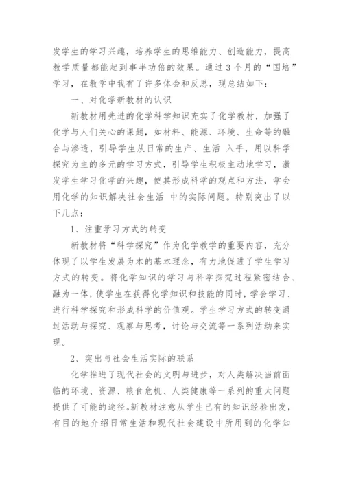 初中化学教学反思.docx