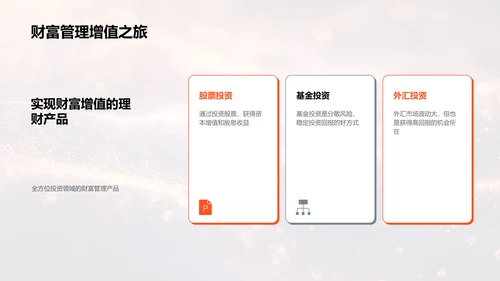 财富增值策略PPT模板
