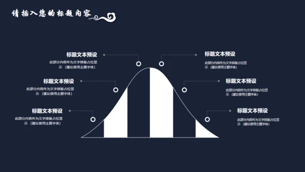 中国风简约青花瓷工作汇报通用PPT模板