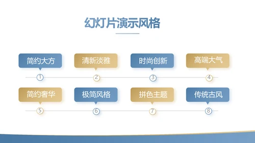 蓝色金融投资理财的投资展望动态PPT