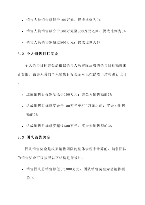 it行业销售提成方案