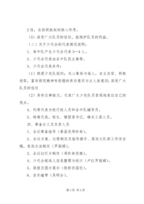 阿拉哈格镇中心小学XX年第一届少代会活动方案 (4).docx