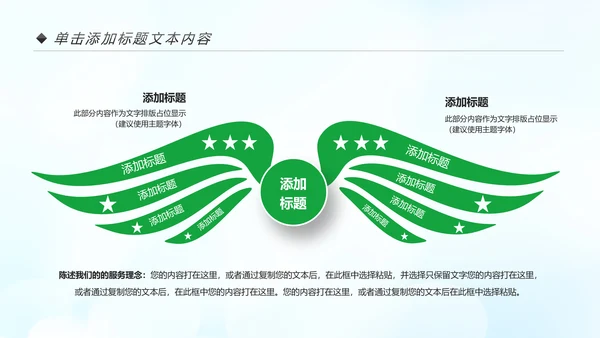 美丽中国绿色城市低碳环保节能PPT模板