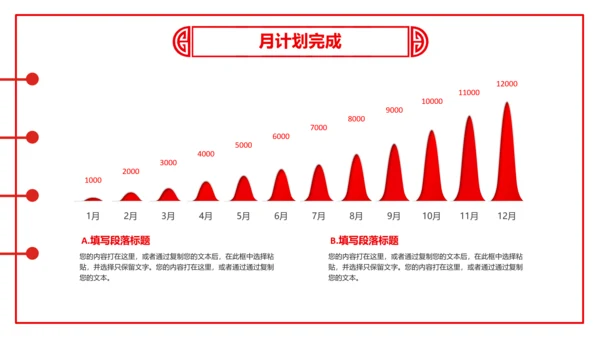 剪纸猪年2019新年元旦年终总结PPT