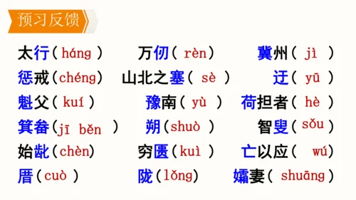 24 愚公移山 教学课件